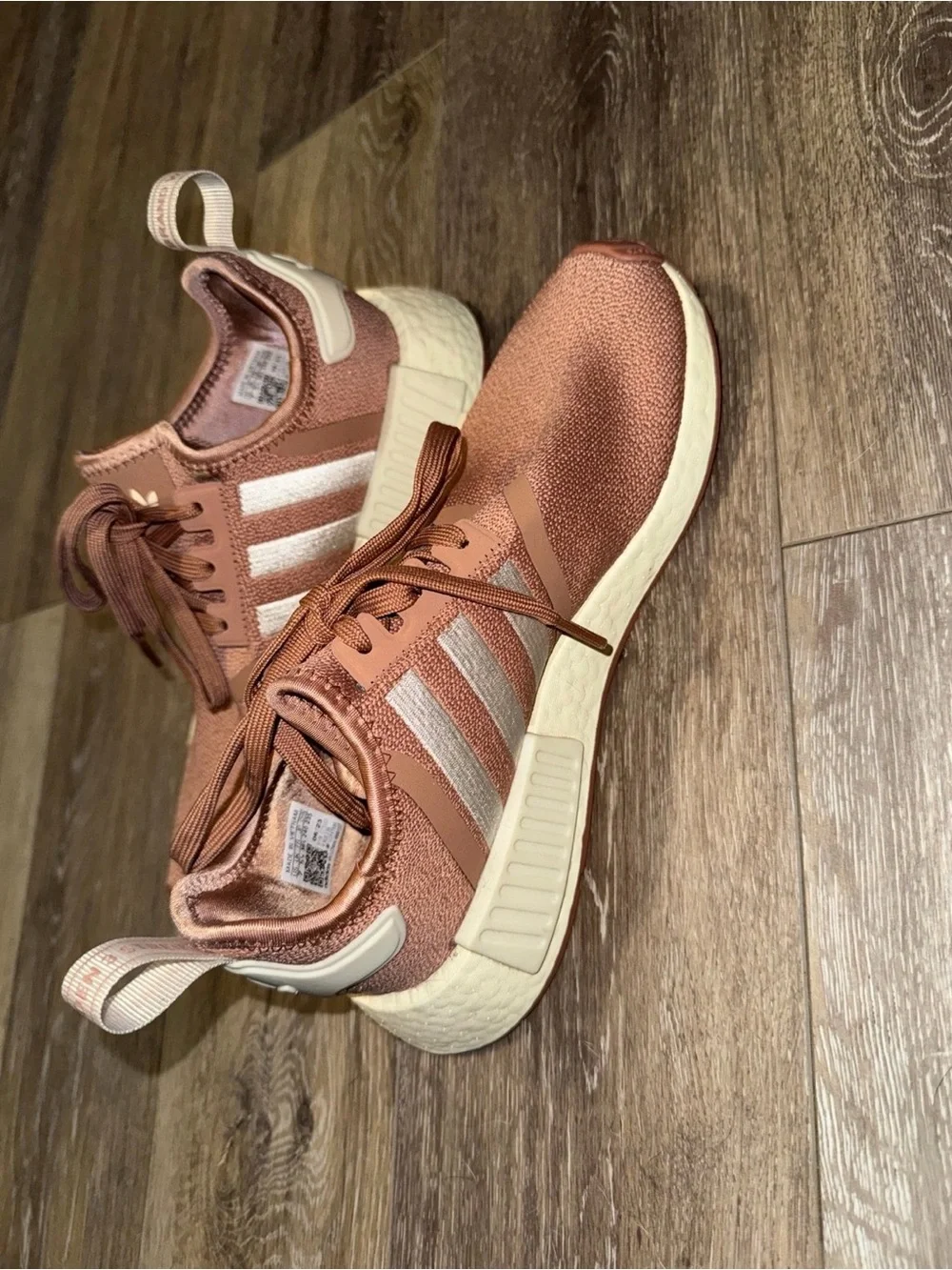 adidas Women's Rust Pink Athletic Sneakers